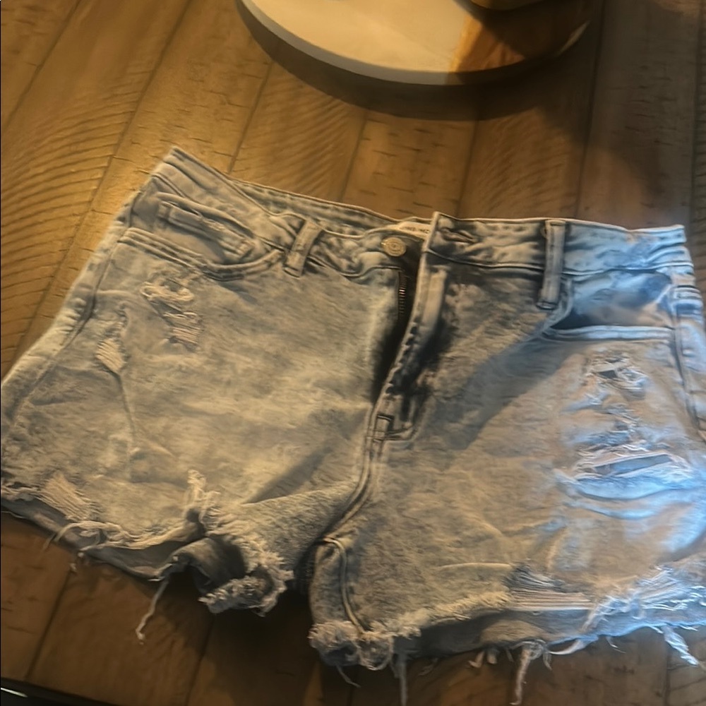 Distressed Denim Women's Shorts